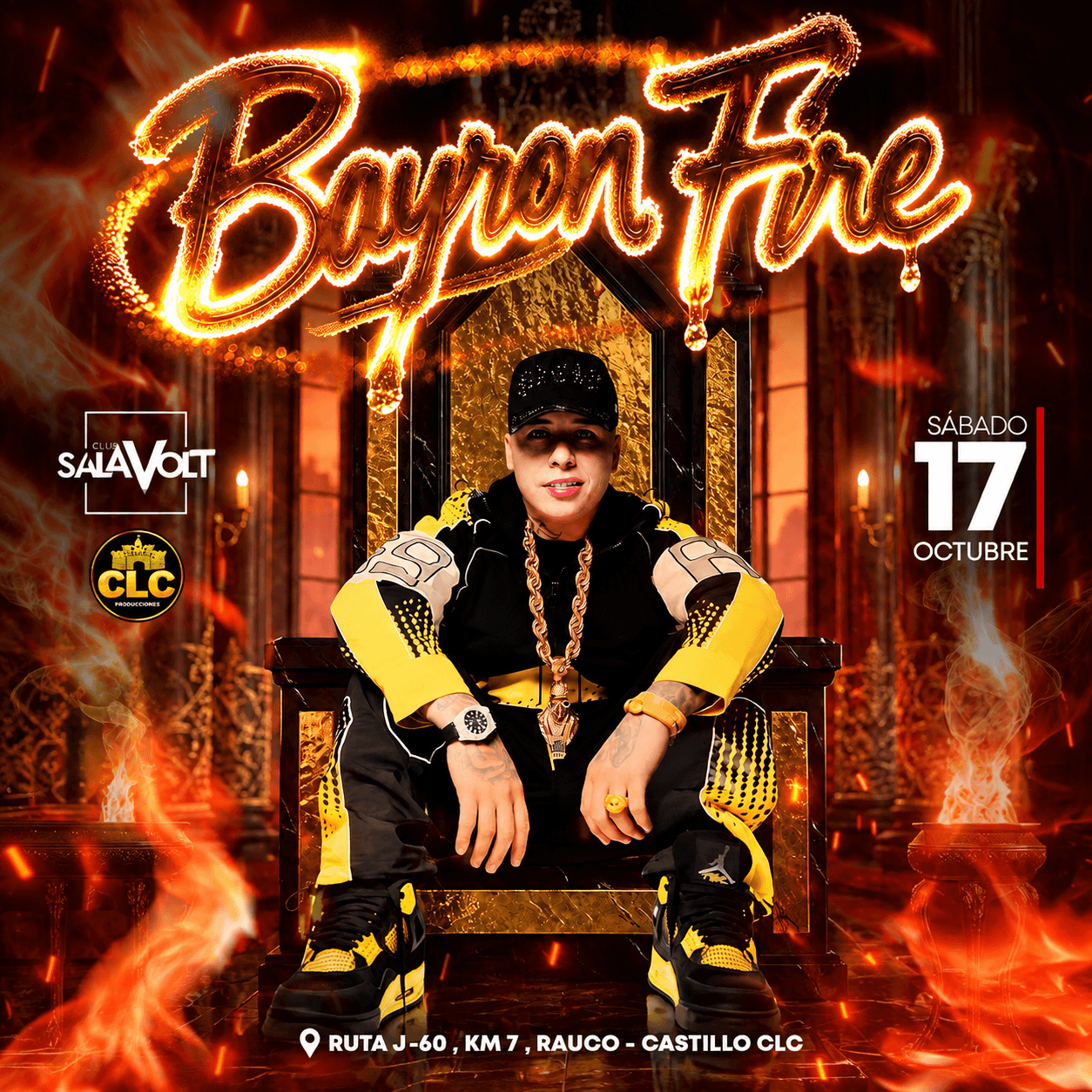 BAYRON FIRE 🙌🏻LA CASA DE LAS TENDENCIAS